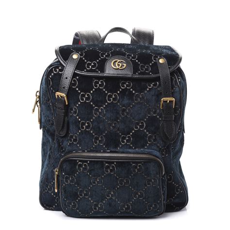 blue gucci backpack accessories.